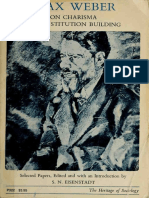 (Max - Weber - (Author), - S. - N. - Eisenstadt - (Editor) ) - On Charisma PDF