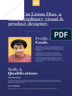 Hello! I'm Lisian Dias, A Multidiciplinary Visual & Product Designer