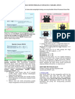 Cara Menyelesaikan Sistem Persamaan Linear Dua Variabel