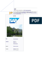 SAP SE