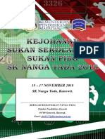Buku Program Sukan Sekolah Dan Pibg SK Nanga Tada 2018
