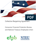 CFPB NTEU Chapter 335 Collective Bargaining Agreement  