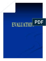 Evaluation 2013