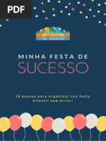 Como Organizar Sua Festa Infantil FINAL