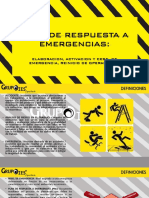 Plan de Respuesta A Emergencias PDF