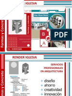 Cotizacion Formas y Concreto Render 3d