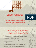 Ratio Analysis: An Approach To Understanding Strengths and Weaknesses in A Business