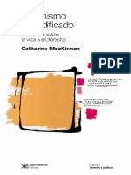 Catharine MacKinnon - Feminismo Inmodificado PDF