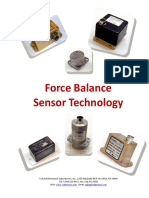 Force Balance Sensor Technology
