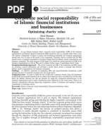 Download Corporate Social Responsibility of Islamic Financial Institutions by Elias Erra SN40057306 doc pdf