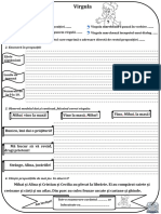 Virgula - Fișă de Lucru