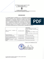 Comunicado Fe de Erratas Concurso Contrato Docente 2019 I