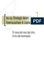 Isu-Isu Strategis Dalam Kewirausahaan & Usaha Kecil PDF