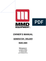 Owner'S Manual: Generator / Welder NGW-190H