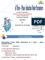 Deternmination IM Parameters