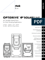 Invertek Optidrive P2 Solar User Guide PDF