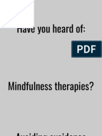 Acceptance-Based Behavioral Therapy For Generalized Anxiety Disorder