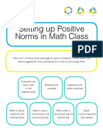 Positive Classroom Norms