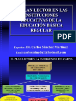Plan Lector en instituciones educativas