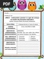 Bncc - o Eu o Outro e Nós Simone Drumond