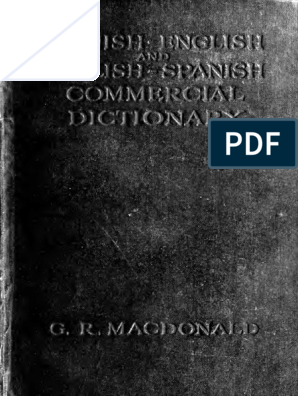 Spanishenglishen00macduoft BW PDF, PDF