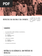 Revoltas Da Vacina e Da Chibata