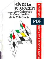 Cohen (1995) Teoría de La Estructuración PDF