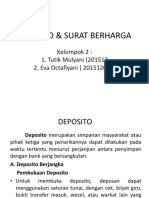 Deposito & Surat Berharga