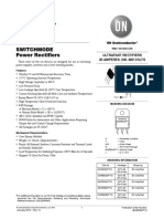 MUR3020PTG, SUR83020PTG, MUR3040PTG, MUR3060PTG, SUR83060PTG Switchmode Power Rectifiers