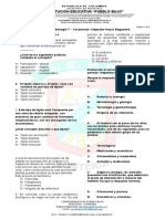 Examen BIOLOGIA 1er Periodo - 2018 - 6 A 11