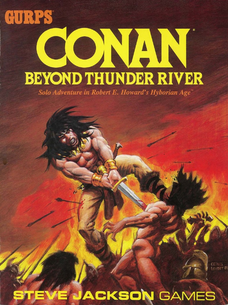 Across the Thunder River - Conan OGL (jdr de Mongoose Publishing en VO