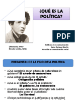 Que Es La Politica Hannah Arendt