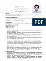 Resume of MD Shamsuddoha