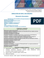 Orientaciones para Actualizar El PEC - 2019