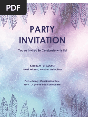 Party Invitation