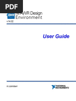 NI AWR User Guide