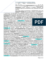 Formato de CONTRATO de ARRENDAMIENTO Colombia Vivienda Urbana 2019