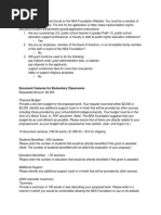 Document Camera Grant Project - Grant 1