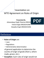 WTO Rules of Origin Presentation V1.0