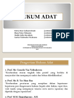 Pengantar Hukum Adat