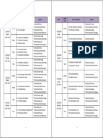 JADUAL LATIHAN SUKAN