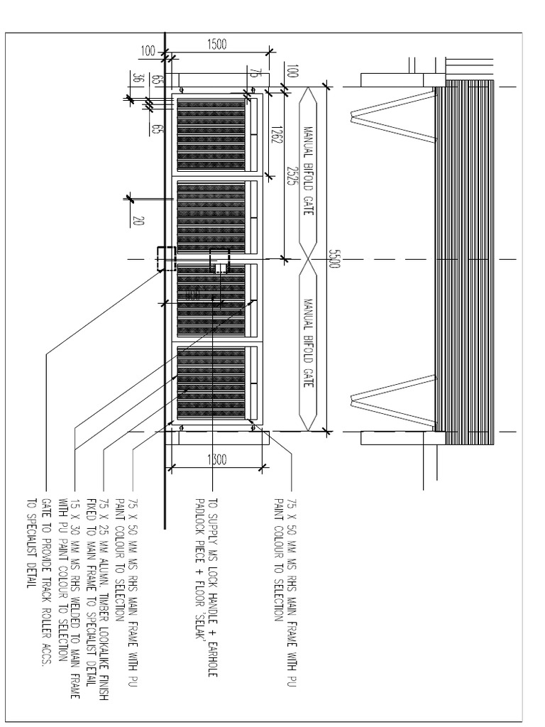 Foldable Gate Design Detail 01 Pdf