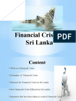 Financial Crysis in Sri Lanka