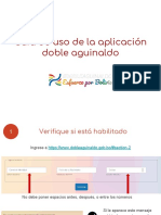 Guía de Uso de La Aplicación Doble Aguinaldo