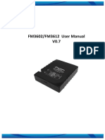 FM3602 FM3612 User Manual v0.7
