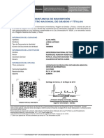 Constancias de Estudios SUNEDU