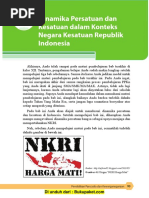 Bab 4 Dinamika Persatuan Dan Kesatuan Dalam Konteks Negara Kesatuan Republik Indonesia PDF