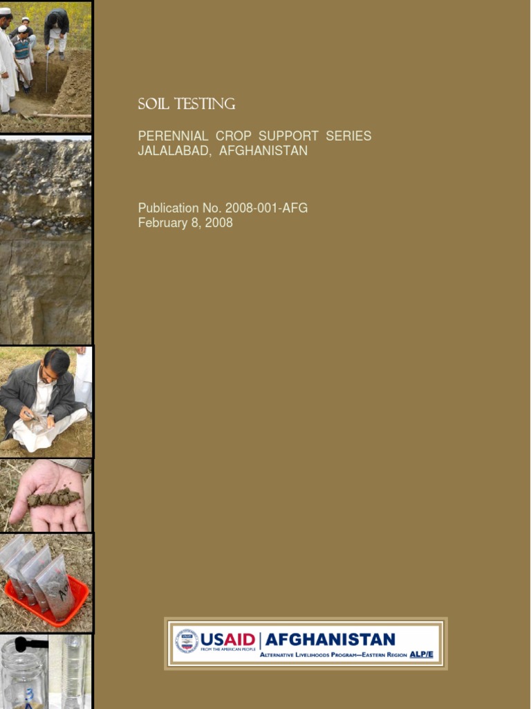 Soil Testing Manual V6 Feb 8 Pdf Soil Porosity