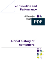 Computer Evolution and Performance: S.Rajarajan Sastra