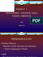 PP Manajemen Obesitasin Anesthesia